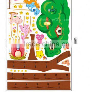 Bird Tree House, Cute Cartoon Kids Height Measuring Wall Stickers Boy Girl Growth Chart photo-5