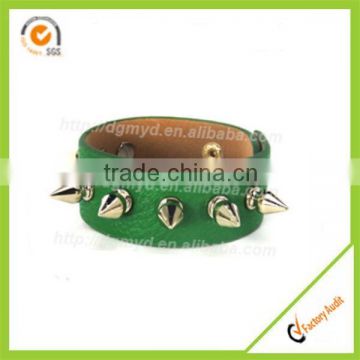 PU leather bracelet Color leather bracelet