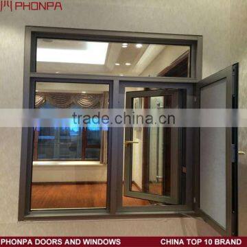 aluminum window casement windows double glass soundproof windows