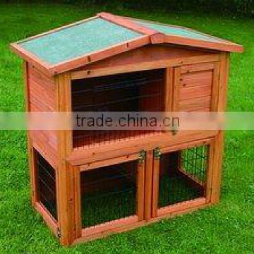 wooden rabbit cage