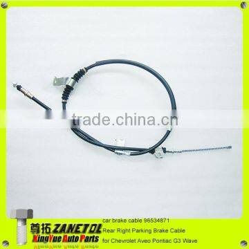 car brake cable 96534871 Rear Right Parking Brake Cable for Chevrolet Aveo Pontiac G3 Wave