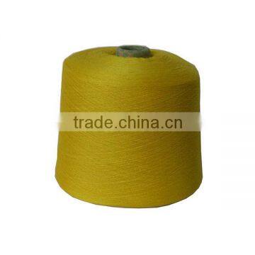 high tenacity100% dyed ring spun polyester yarn