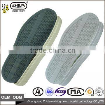 Directly supplier new design EU size 38-45 rubber shoe outsole for men casual running shoes