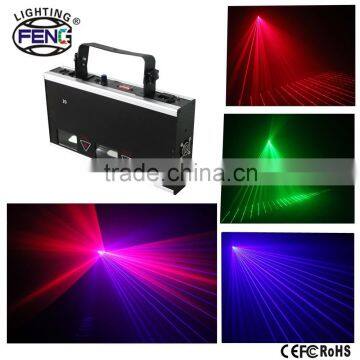 Rgb multi color color-run stage laser light