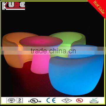 Hot Sale Glowing Furniture Lighting Outdoor illuminated LED Furniture For Yard Garden