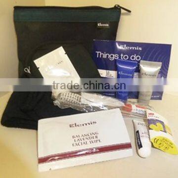 deluxe branded world air amenities kit bag