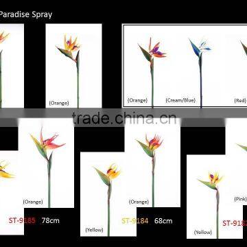 Artificial Flowers Bird Of Paradise Spray