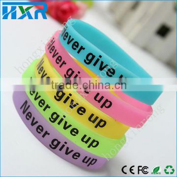 cheap custom silicone bracelets