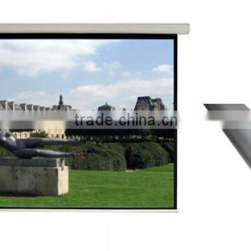 Manual Roll Up Projection Screen White/grey plastic manual screen