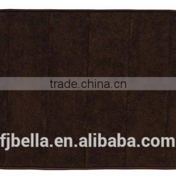 Microfiber Memory Foam Bath Mat Floor Rugs-chocolate