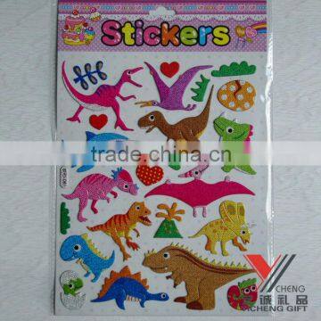 Customized Eco-friendly Dinosaur Sponge Sticker