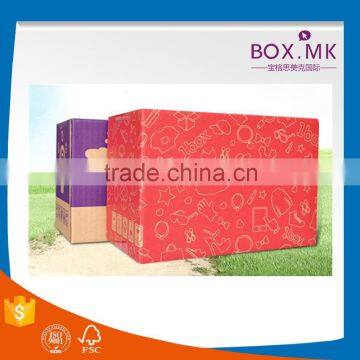 2016 Customized Printed Good Quality Special Design Carton Box Cardboard Cartons photo-3