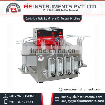 Bulk Manufacture and Exporter Oxidation Stability Mineral Oil Testing Machine for Sale