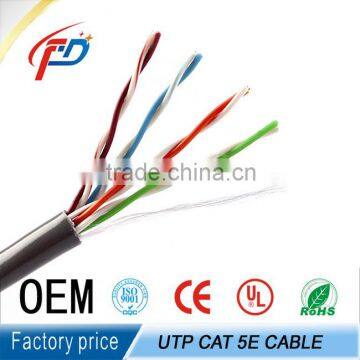 best quality 24awg 4 pairs cat 5e utp cable