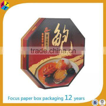 Elegant Octagonal Cardboard Mooncake Box Luxury photo-3