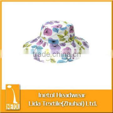 lady fashion summer bucket hat