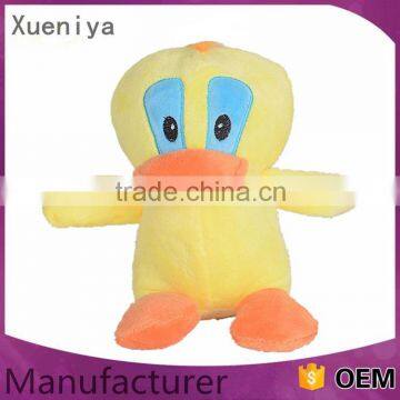 Wholesale Custom Plush Keychain Mini Cheap Yellow Duck Stuffed Animal