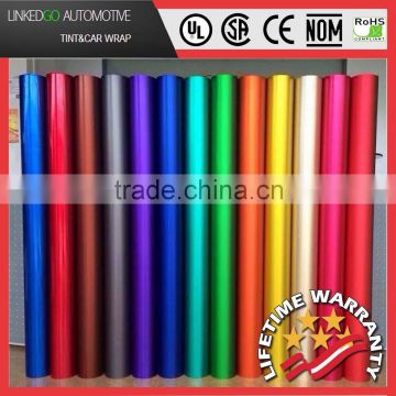 best price 1.52*30m vehicle wraps vinyl with air bubble channel