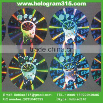 Custom Anti-counterfeit Dot Matrix Hologram Security Label