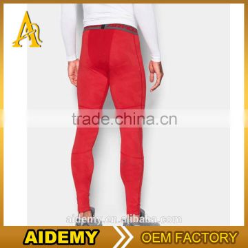 Custom blank fitness wear in men`s compression tight Training wear gym wear compression tights