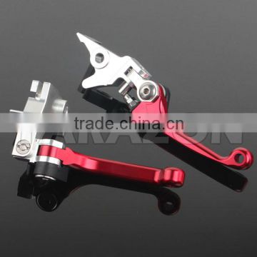 motorcross CNC adjustable folding brake and clutch levers for CRF450 parts