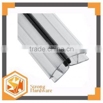 H Shape Magnetic Water Proof ,PVC Glass Shower Door Rubber Seal Strip