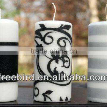 Decorative Craft Pillar Candle