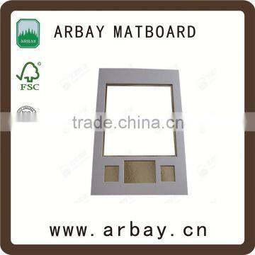 China factory new design and custom size holy nature photos picture frame matting matboard bulk packs