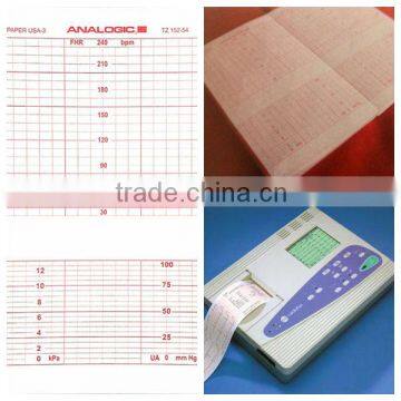 Fetal Monitor Paper / 152mm*90mm-150p Fetal Monitor Recording Paper