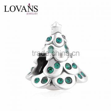 Christmas Coming Top Fashion 925 Sterling Silver Nickel Bracelet Charms