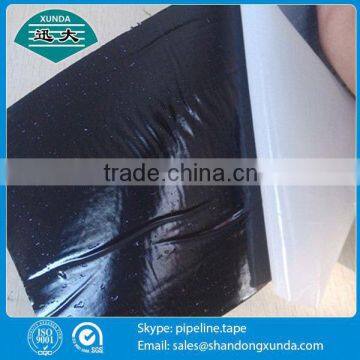 0.8mm thickness bitumen strips for special section tube