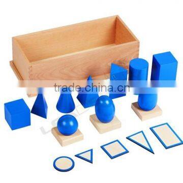 montessori wooden sensory educational toys , montessori materials in china