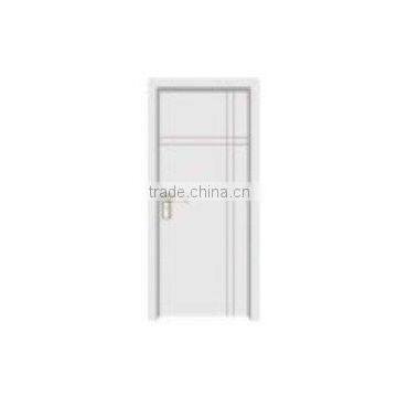 soundproof security pvc wooden doors design with high quality