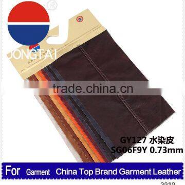 2015 wholesale artificial pebble leather Factory direct sale