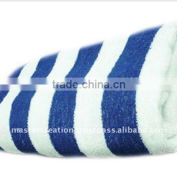 Cotton Yarn Dyed Stripe Bath Towels