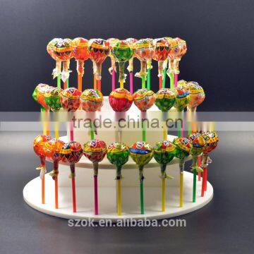 Shop Retail 3 Tier Round Acrylic Lollipop Display Stand photo-2