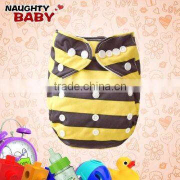 Naughty baby hot sale breathable eco friendly modern pocket baby cloth diaper one size diaper nappy