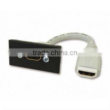 HDMI Female to Female STUBBY Cable