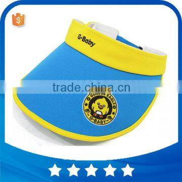 Wholesale Custom funny promotional children outdoor sport sun visor caps sun hats kids