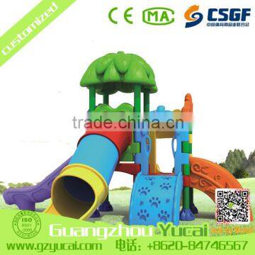 new design children slides used outdoor playground equipment for sale