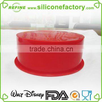 High quality non-stick square round shape silicone cake mould