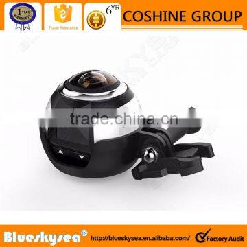 2016 newest 4K 360 Wifi Panoramic Camera Ultra HD 2448*2448 Sport Action Driving VR Camera