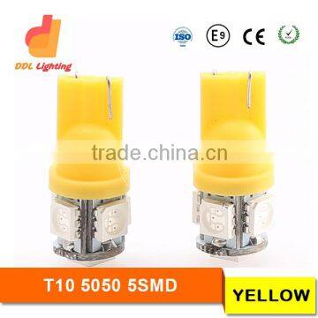 Yellow led light replacement bulb Car Side Wedge Tail Light Lamp Bulb