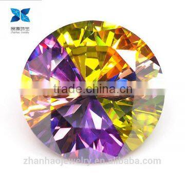 mix natural landscaping colored crushed stone multicolor gemstones decorative colorful iridescent glass stone