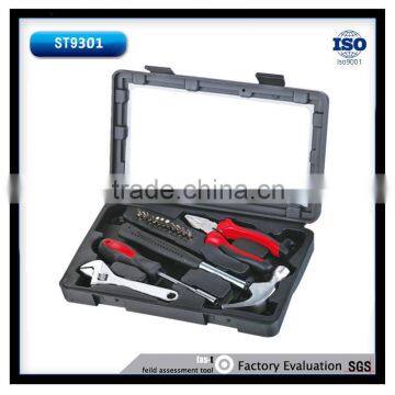 15Pcs Hardware Mechanical Tools Name Set With Transparent Case