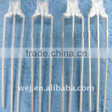 3mm led bi-color white diffused