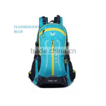 light blue custom backpack high quality