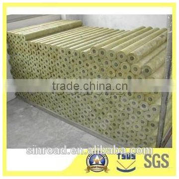 Low Price Sound Insulation Waterproof Rockwool Pipe / Tube China Supplier