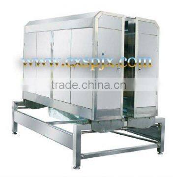 Enclosed Vertical chicken plucking Machine supplier