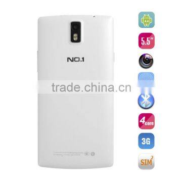 NO.1PLUS mobile phone 5.5inch OGS MTK6582 Android 4.4.